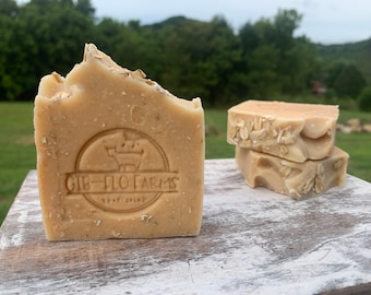 Honey Almond Oatmeal Goat Milk Soap