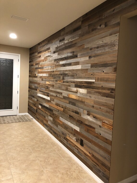 Reclaimed Barn Wood 3 Wide Planks 20 Square Feet Etsy