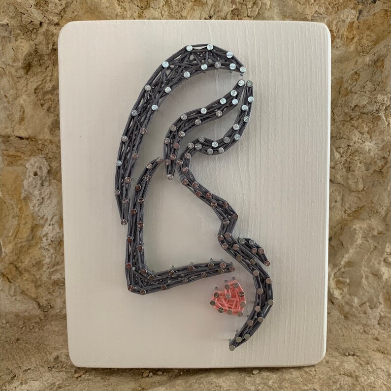 Baby Bump String Art Baby Gift Gender Reveal Baby Shower | Etsy