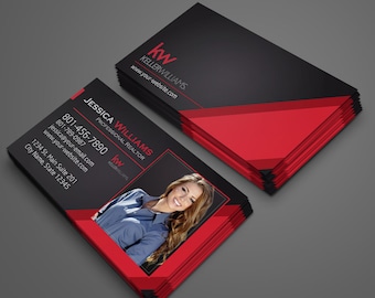 Real Estate Business Card - Century 21 - Keller Williams - Remax - Weichert - iPro Realty Network - HomeSmart - Custom Design