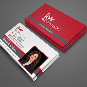 Immobilien Visitenkarte - Keller Williams - Century 21 - Remax - Weichert - HomeSmart - iPro Realty - Immobilienmakler - Digitale Dateien - Custom