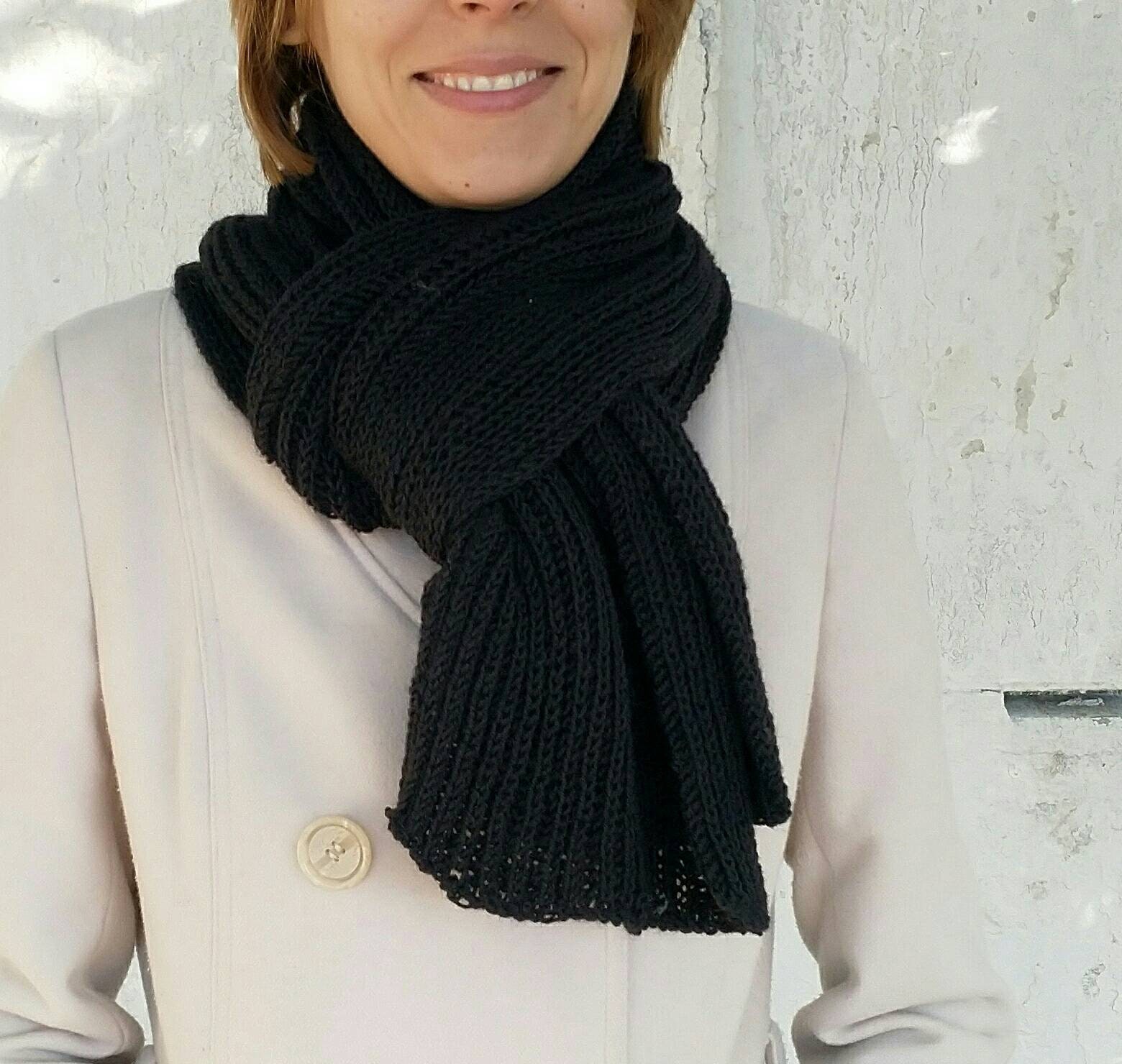 Ella Jonte Bufanda Ancha Ligera Para Hombre, En 3 Colores