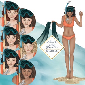 Ozean: Fashion Girl, Charakter, Illustration