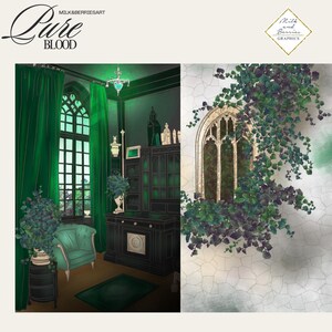 Pure Blood : illustration de la scène, graphique de l'agenda, autocollant de l'agenda, matériel de scrapbooking, stock graphique