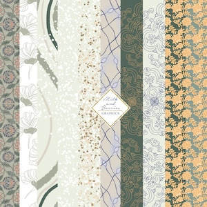 Capadócia: Papel digital, Planner Graphic, adesivo para planner, material para scrapbook, estoque gráfico