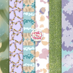Fairy Core: Papier numérique, Clipart, Illustration, Planificateur Clipart, Graphique, Téléchargement numérique