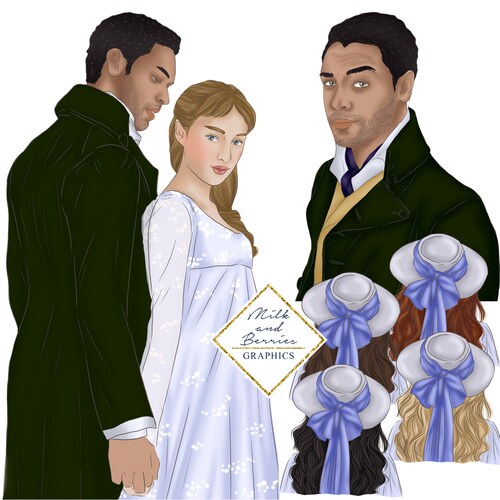 Lady Bridgerton Fashion Girl Planner Graphic Planner Etsy