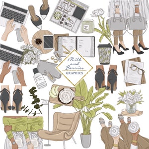 The Boss: Clipart, Planner Graphic, planner sticker, scrapbook material, graphic stock