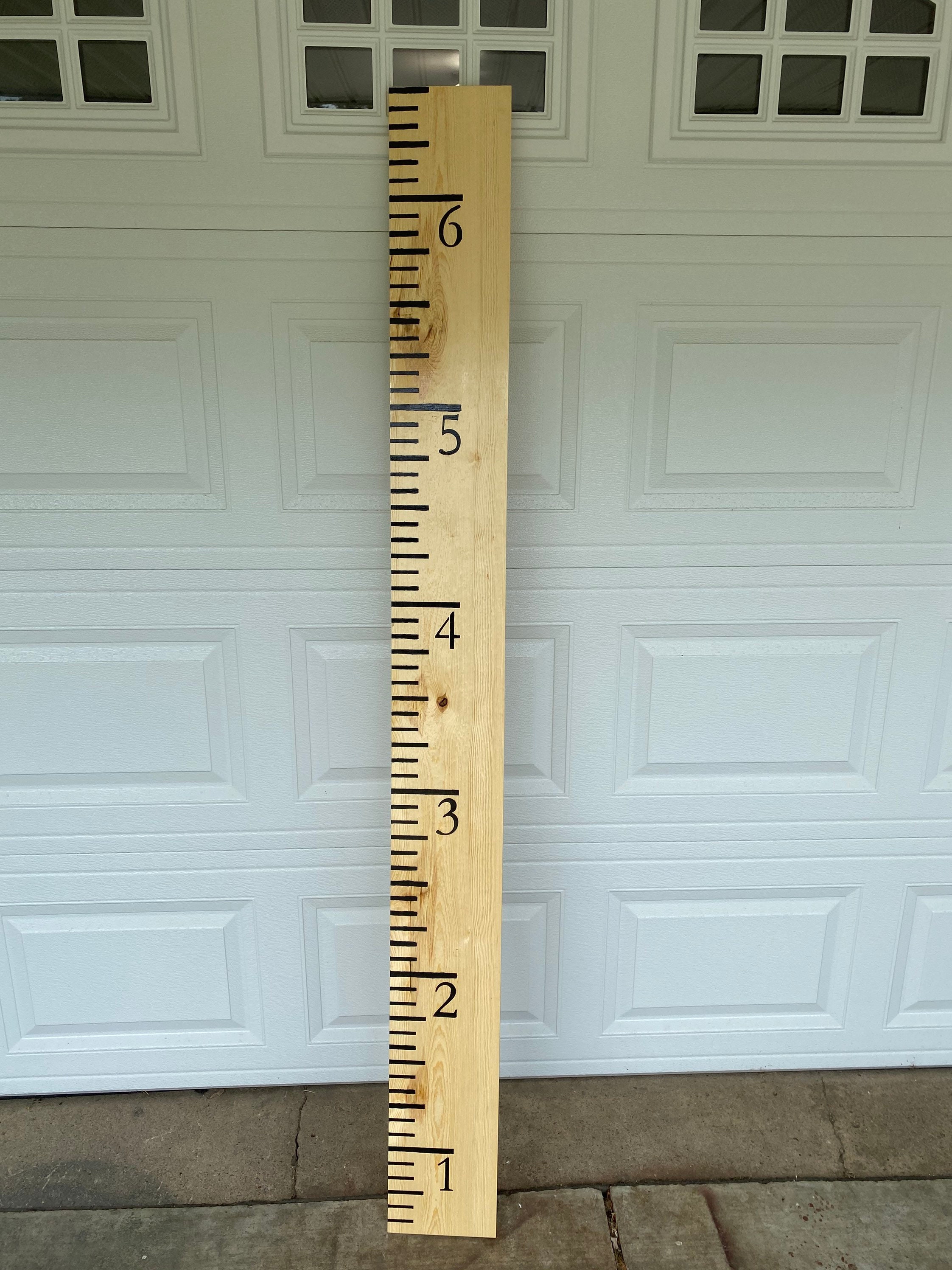 6 foot growth ruler Etsy