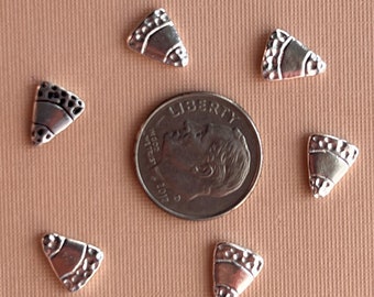 CANDY CORN Casting, Solderable accent for jewelry making