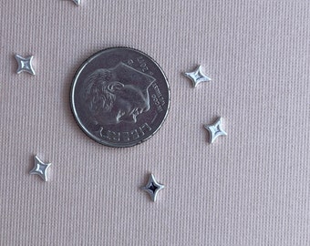 TINIEST STAR, Silver Casting, Solderable accent for jewelry making, little star