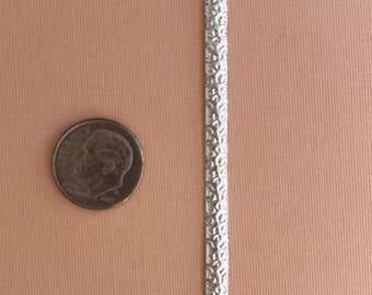 LEOPARD PRINT Ring Shank / Ring Blank for Jewelry Making, Animal Print Ring Making Supply