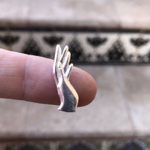 Hand Casting, Sterling Silver solderable charm, silversmithing supply