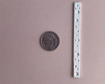 TWINKLING STAR Ring Shank / Ring Blank for Jewelry Making, Ring Making Supply