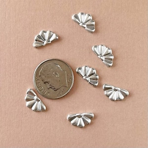 Silver Half Daisy Flower Casting. Flower Finding. 925 Flower