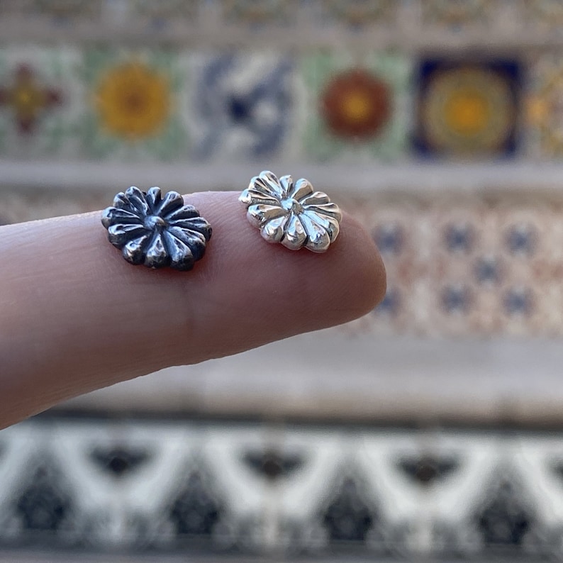 Sterling Silver Cast Flower 9mm Flower Casting Jewelry Etsy