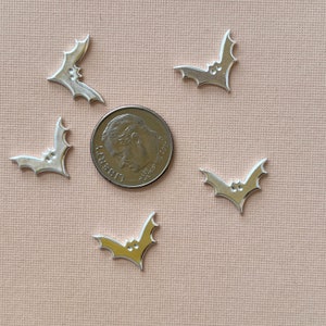 SILVER BAT Cabochon Border, 925 Bat Frame Casting, Jewelry Supplies