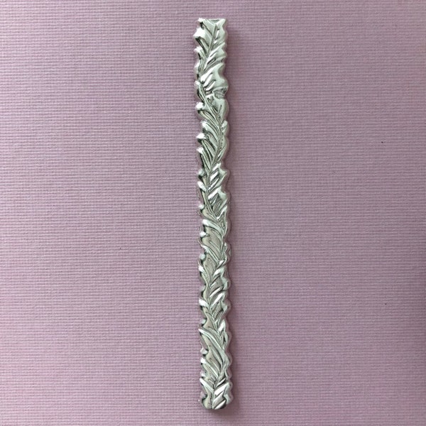 Silver Half Round Vine Ring Shank / Ring Blank for Jewelry Making, Ring Making