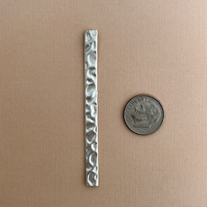 Silver COW PRINT Ring Shank / Ring Blank for Jewelry Making, Ring Making Supply
