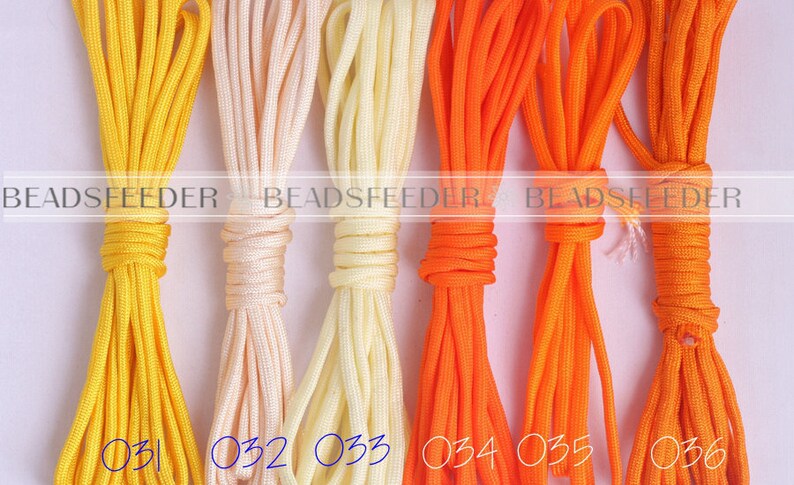 thickness 3.5-3.8mm 3.5 meters 350lb paracord ideal to make paracord bracelet 1 strand 7 strand parachute cord