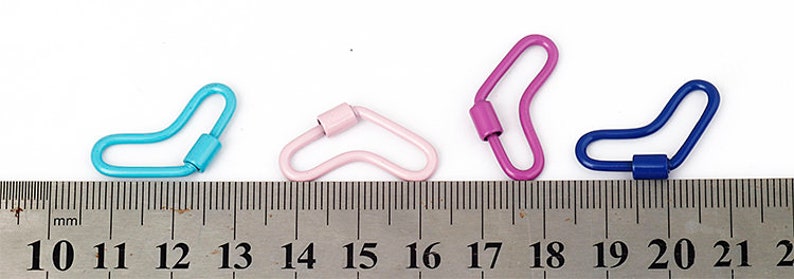 Heat Jewelry Findings Clasp Supplies Metal brass Screw Clasps Accessories For Luxury Hanging Chains Pendant 25x14mm,1pc