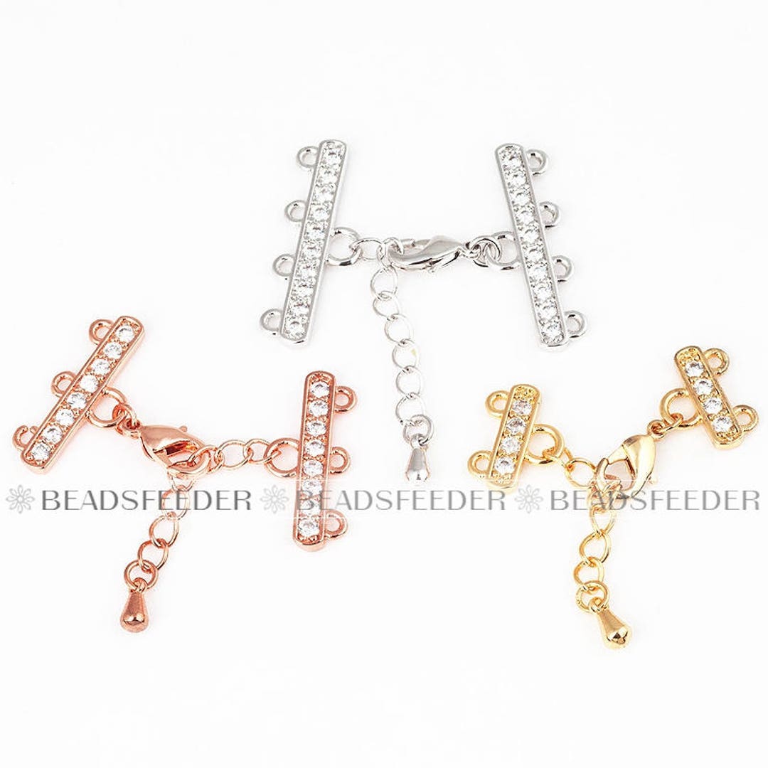 Twin Loops Triple Loops Lobster Clasp for Bracelet Necklacecz - Etsy