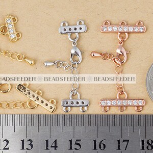 Twin Loops Triple Loops Lobster Clasp for Bracelet Necklacecz - Etsy