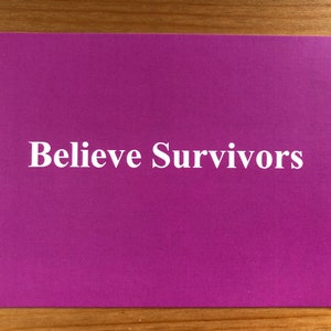 Tarjetas postales de Believe Survivors