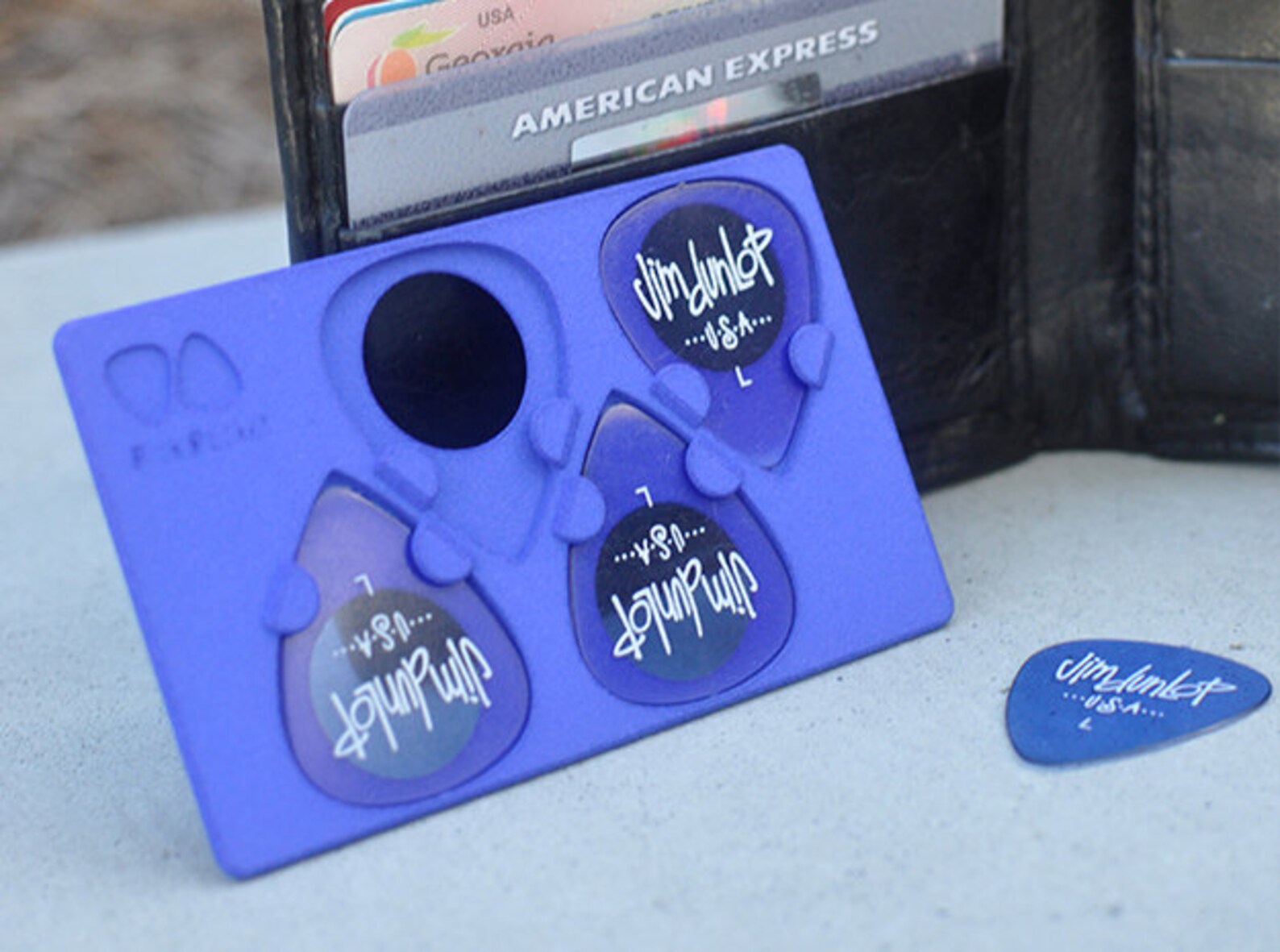 Pick Pocket Guitar Pick Case Fits Perfectly in Wallet Etsy