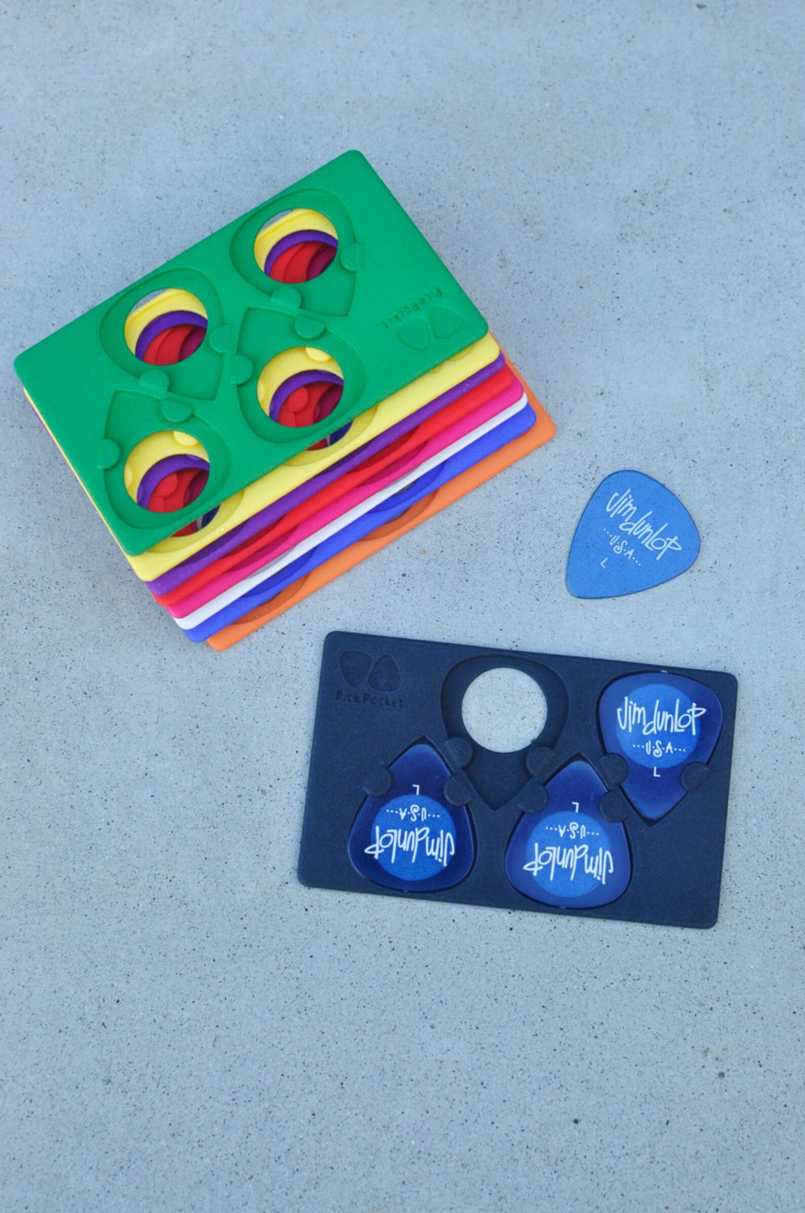 Pick Pocket Guitar Pick Case Fits Perfectly in Wallet Etsy