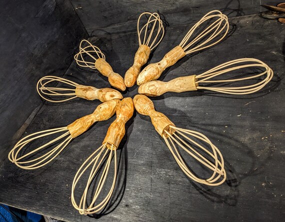 The Wood Whisk erer Handmade Wooden Whisk Rustic Kitchen Decor