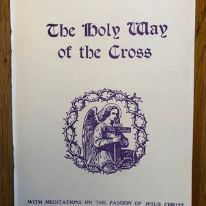 Holy Way of the Cross Stations Booklet