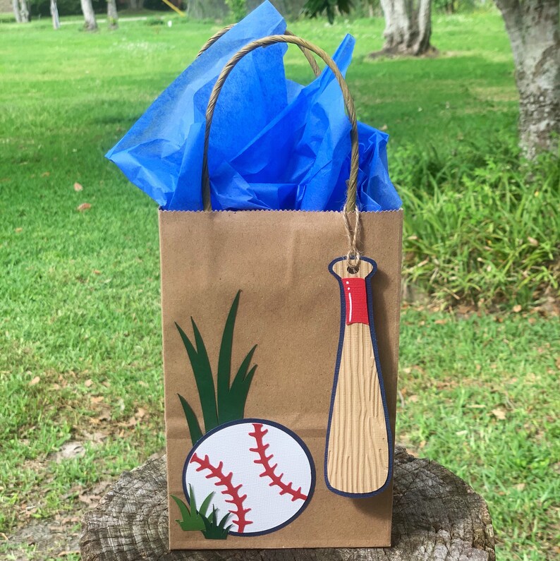 Baseball Theme Treat Bags Etsy