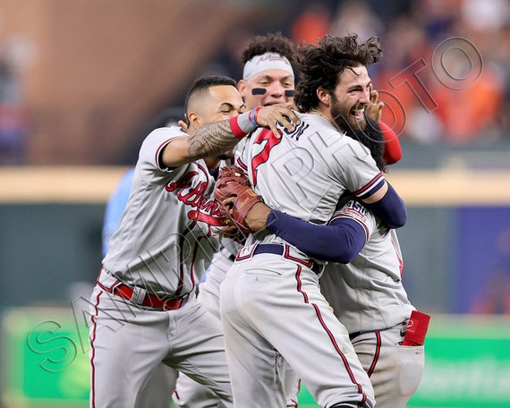 Dansby Swanson and Teammates Atlanta Braves Celebrate Final Out 2021 World  Series Champions 8x10 Photo