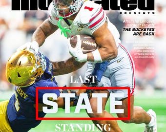2024 Ohio State Buckeyes National Champions 8x10 Photo SI Cover No Magazine