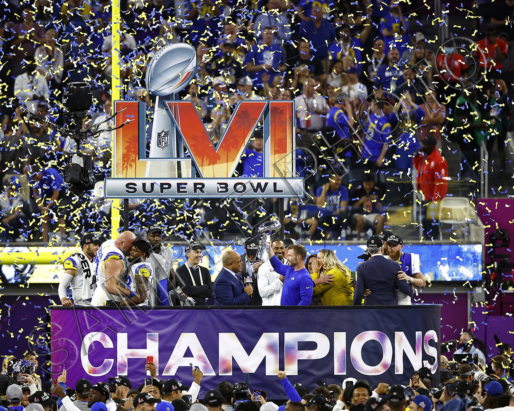 Super Bowl LVI Champions Los Angeles Rams by CappyTheArtist on DeviantArt
