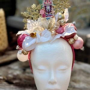 Nutcracker Headband Pink and Gold - Etsy display picture 1