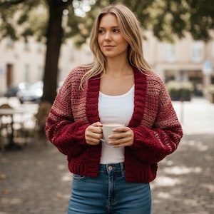 Color Block Cardigan - Custom