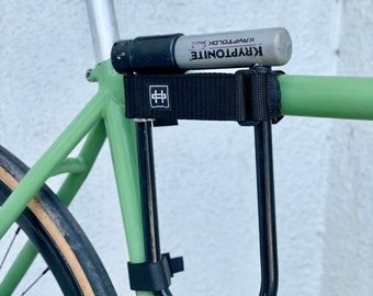 BIKE LOCK HOLDER  (The Huldit) For U Locks!