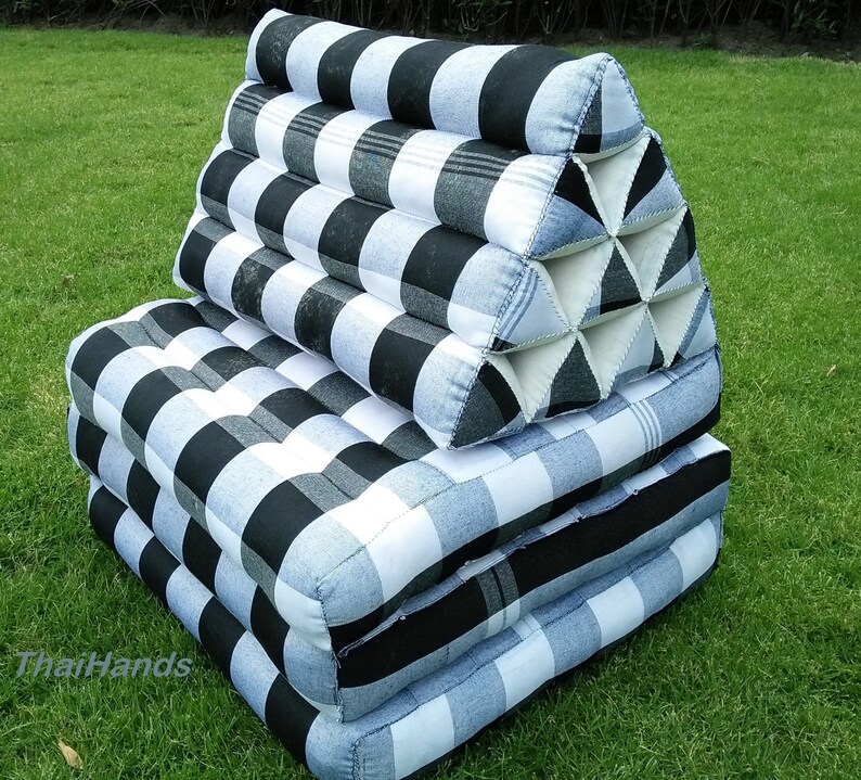 Foldout Triangle Thai Pillow Cushion Day Bed Kapok100 Etsy