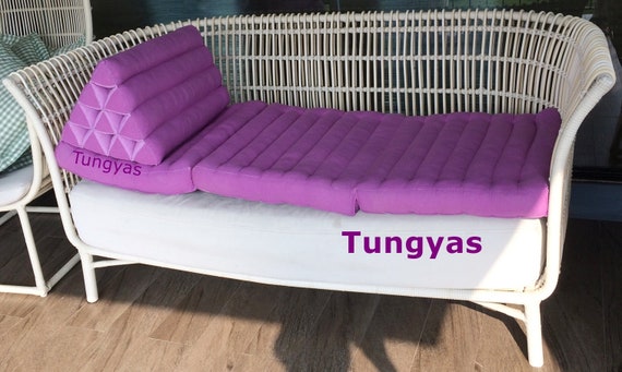 Foldout Triangle Thai Pillow Cushion 3 Fold Day Bed Floor Etsy