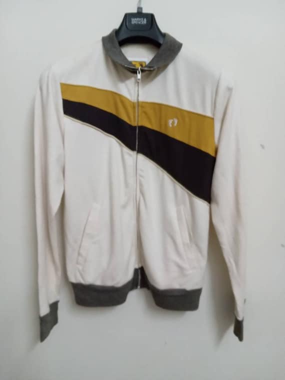 Vtg hang ten jacket long sleeve medium size m ska… - image 1