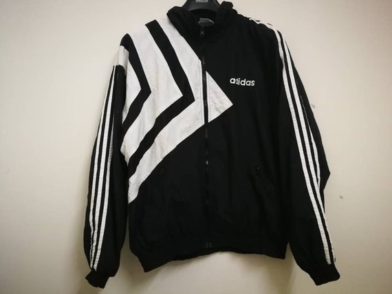 adidas striped jacket