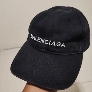 Balenciaga Hat Cap Baseball 2017 Winter Archetype Fall 17 Black - Etsy