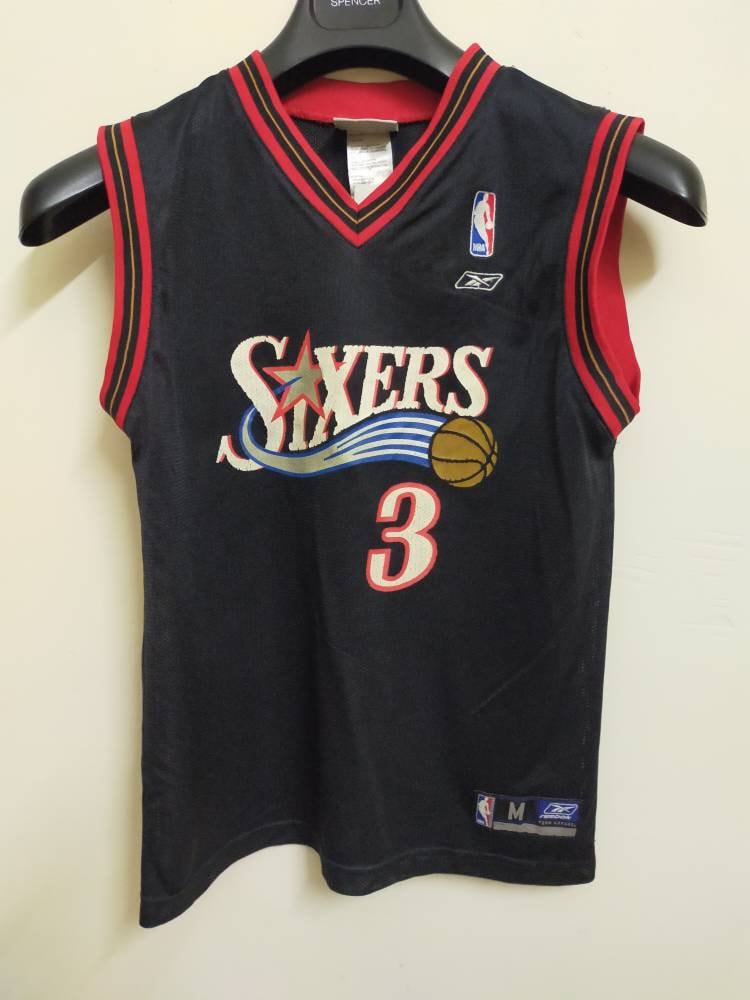 Reebok Allen Iverson Jersey Size 60 All Star #3 Vtg Stitched NBA