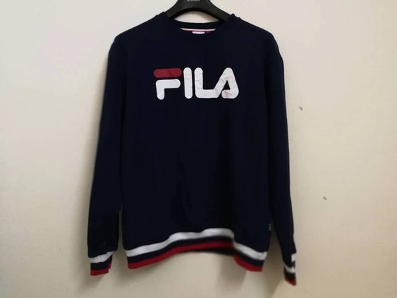 navy fila jumper