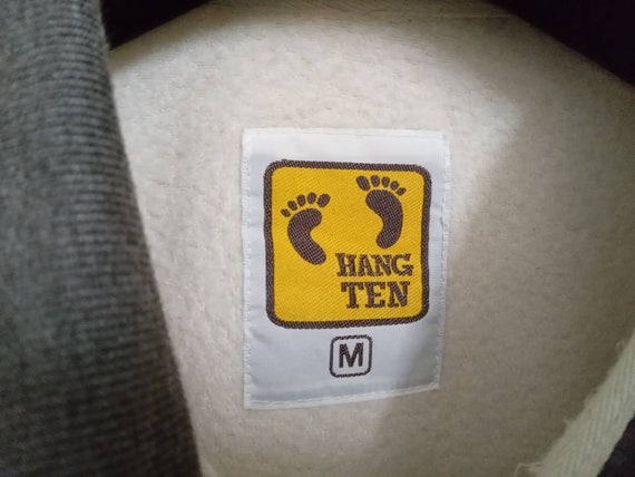 Vtg hang ten jacket long sleeve medium size m ska… - image 4