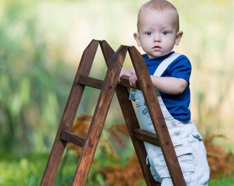 Ladder Photography Props, Toddler, Baby Photographer, Wood Ladder Decor, Hanger, Vintage, Rustic Wooden Home Decoration, COLORS