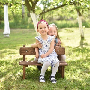 Bench Photography Prop, Newborn Baby Toddler Photographer, Ideal For Outdoor Photo Shoots, Wood Park Bench Photo Prop, COLORS