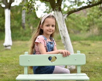 Bank-Fotografie-Requisite, Neugeborenen-Baby-Kleinkind-Fotograf, ideal für Fotoshootings im Freien, Holz-Parkbank-Foto-Requisite, FARBEN